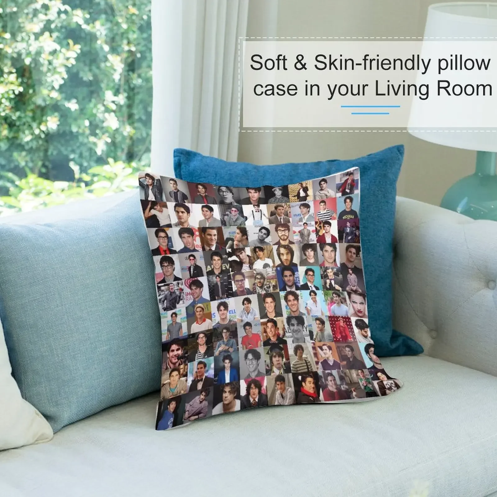 Коллаж Даррен Кресс - множественные предметы декоративная подушка