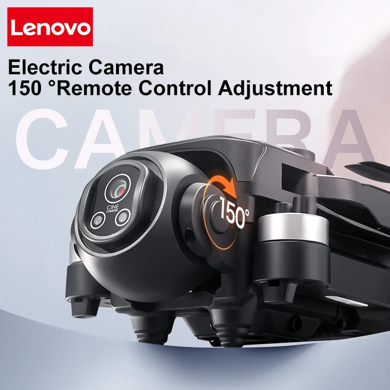 Фото Дрон Lenovo D18 8K с двойной HD-камерой, интеллектуальным обходом препятствий, бесщеточным двигателем, Wi-Fi, GPS и пультом управления с экраном №4