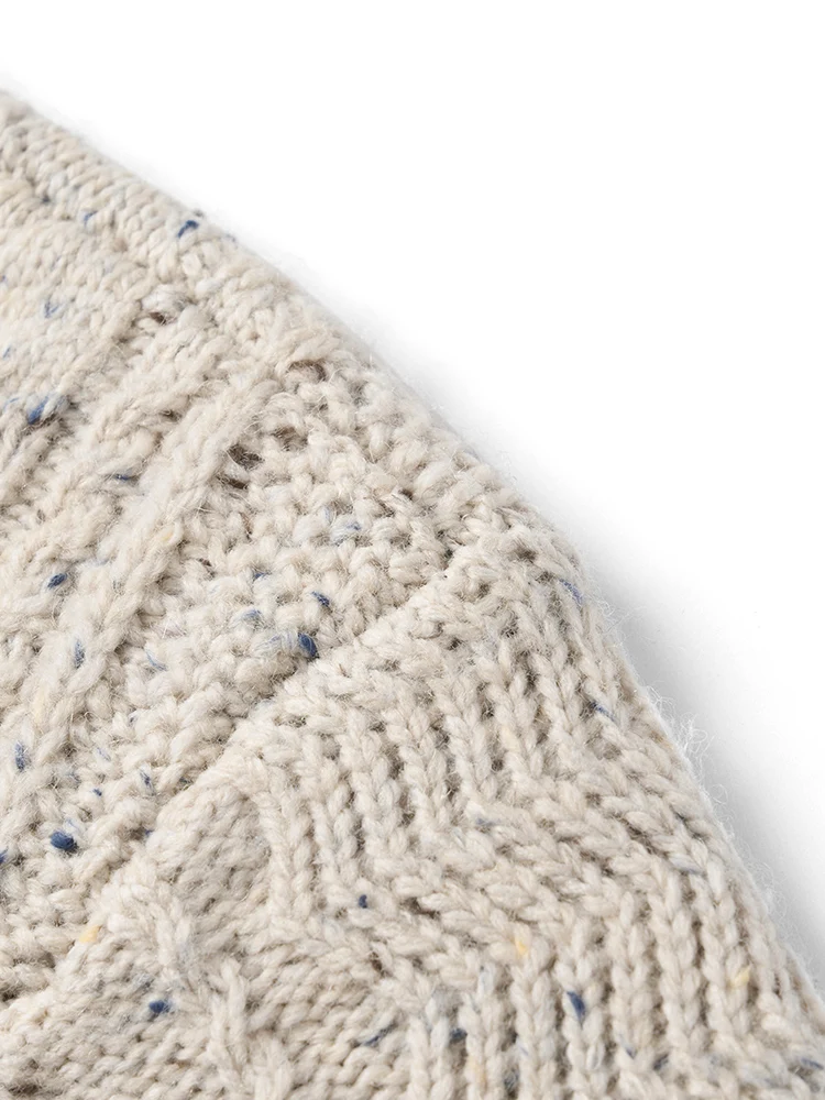 SIMWOOD High Standard 2024 осень-зима новый свитер стандартной посадки 5 калибров вязаный