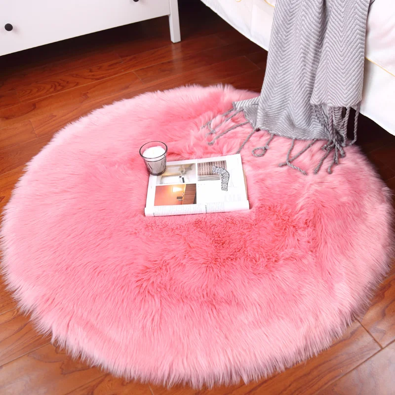 Коврик из искусственной овечьей шкуры Чехол для стула коврик спальни шерсти
