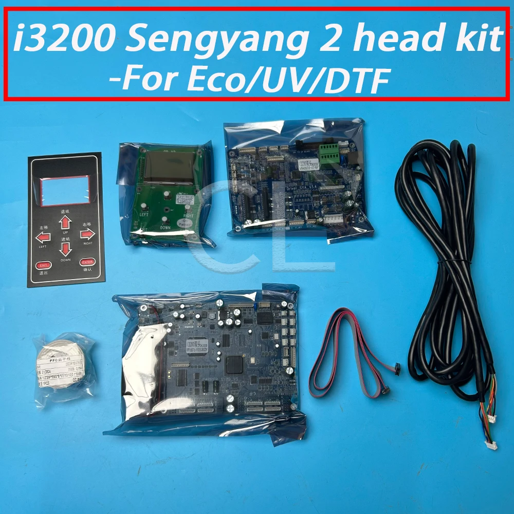 1 компл. широкоформатный принтер Senyang комплект платы для Epson i3200 с двойной головкой