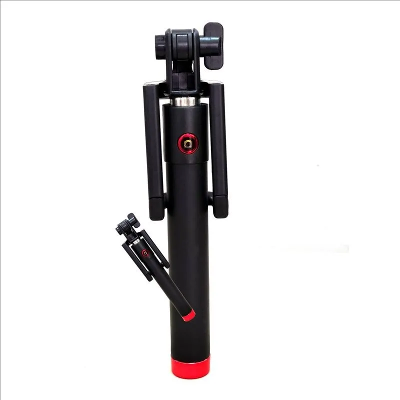 

Pocket Size Foldable Extendable Adjustalble Portable Pocket Monopod Bluetooth Selfie Stick For Smartphone Genuine Free Shipping