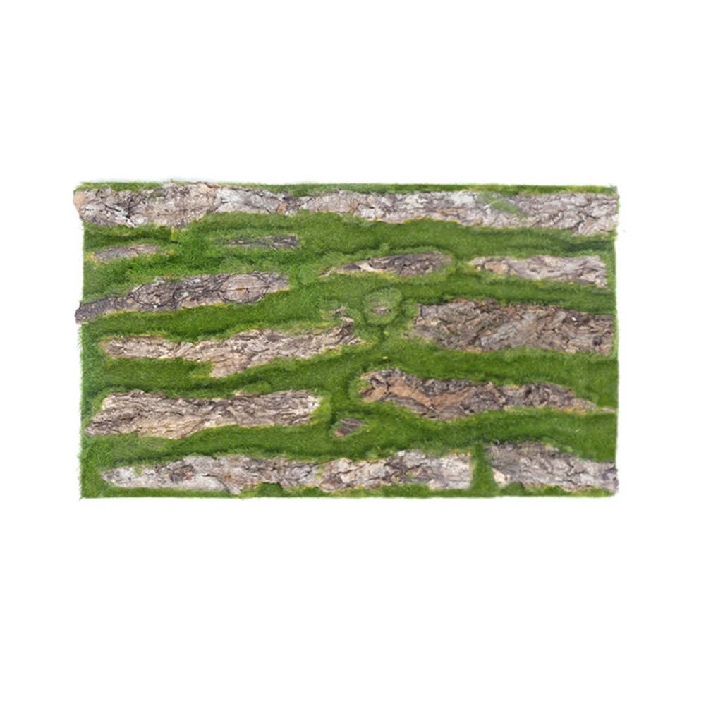 

30x50cm Green Plant Decorative Retro Artificial Bark Sheltered Pillar Wrap Pipe Decoration Natural Home Decor Fake Balcony Water