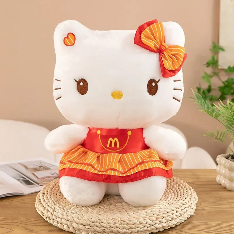 60 см супер большой размер Sanrio мультфильм милый McDonald's HelloKitty мягкая кукла
