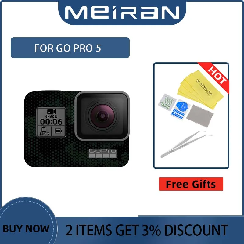Наклейка на корпус камеры для GO PRO5/6 PRO6