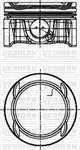 

4195 for engine PISTON + SEG complete STD (MM) ASTRA J - INSIGNIA A - MOKKA - MERIVA B A14NET - CORSA E-CORSA E-CORSA E-CORSA E-CORSA E-