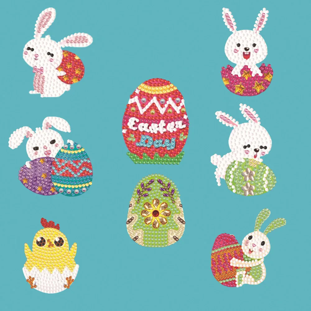 

Брелки для ключей с рисунком «Пасхальный кролик»