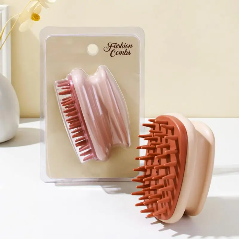 

Silicone Shampoo Massage Comb Airbag Brush Double-layer Detachable Head Brush Itchy Scalp Scratcher Deeply Cleanse Tool