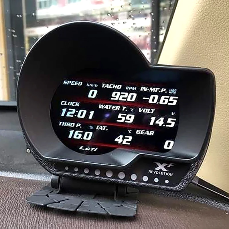 Автомобильный OBD-метр Lufi XF универсальный цифровой спидометр умные цифровые