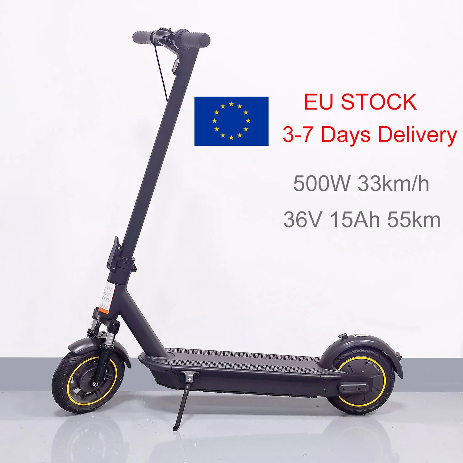 

EU USA Stock Wholesale 350w 36V 15AH New Design High Speed 33KM/H Foldable Electric Scooters 10 Inch Tires