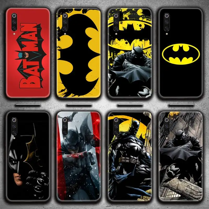 

Bandai DC Superhero Batman Phone Case for Xiaomi Mi Note 10 Lite Mi 9T Pro xiaomi 10 CC9 9SE
