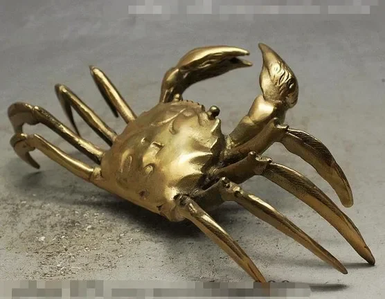 Медная статуя фэншуй краб JINHONGBO