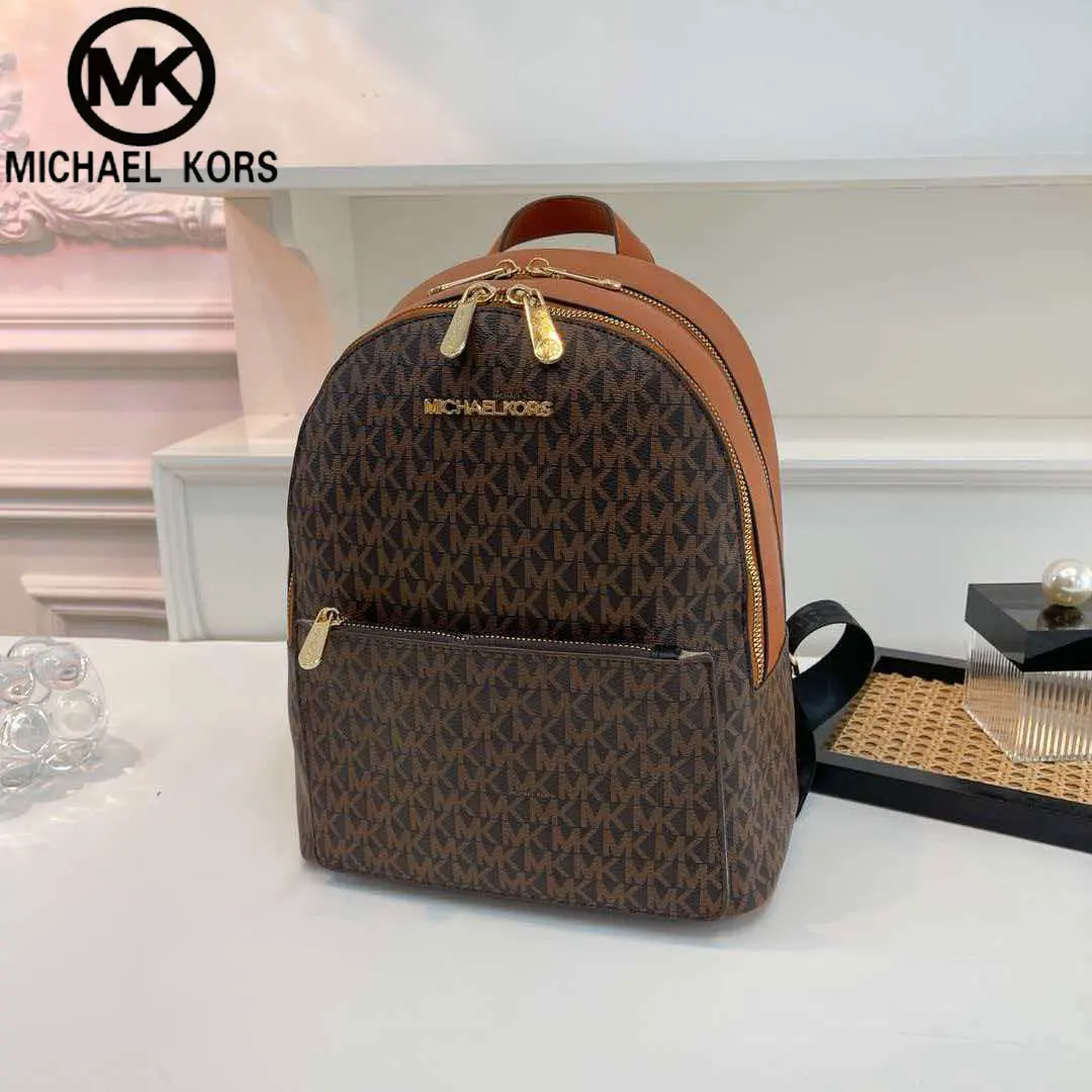 Michael Kors Sheila Series 2026 Новый модный городской женский повседневный дорожный рюкзак большой вместимости, простой, из водонепроницаемого ПВХ-материала (art.: 3920dbb1feafd) - 3920dbb1feafd