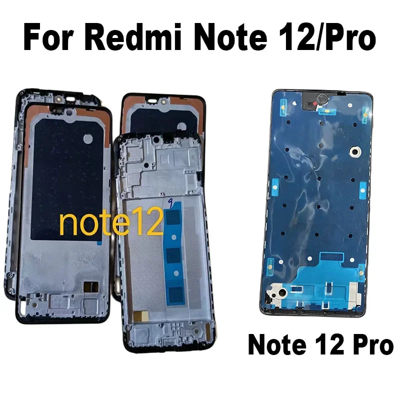 Оригинал для Xiaomi Redmi Note 12 Pro PLUS 4G телефон ЖК-дисплей передняя рамка корпус средняя