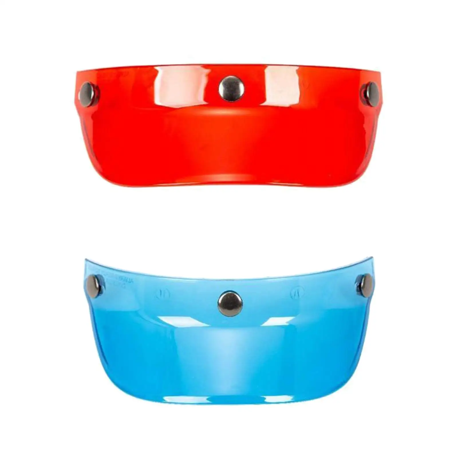 

2x Motorcycles Helmet Visor Shield Helmet Scratch Resistant Wear-resisting
