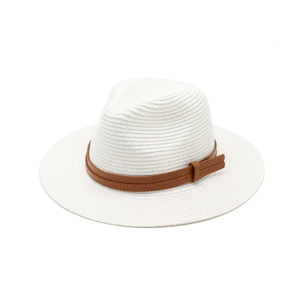 

Соломенная шляпа для мужчин и женщин, для пляжа и отдыха на открытом воздухе, защита от солнца, повседневная, многоцветная, универсальная, с ...