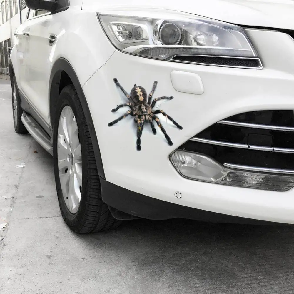 

3D Car Sticker Simulation Animal Bumper Door Decor Scorpion Spider Lizard Decal