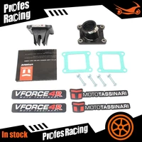 motorcycle v4r83a reed valve carbon fiber v force system with intake manifold for suzuki rm 85 2002 2019