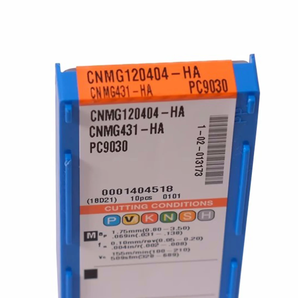 CNC Korea Blades CNMG120404-HA PC9030 карбидные вставки CNMG120404HA промышленный инструмент стальные