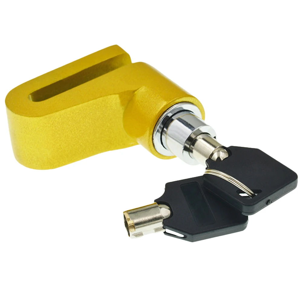 

1Pc Motorcycle Lock Security Anti Theft Bike Disc Brake Lock Theft Protection Lock Core for Motorcycle Scooter (Random Color)