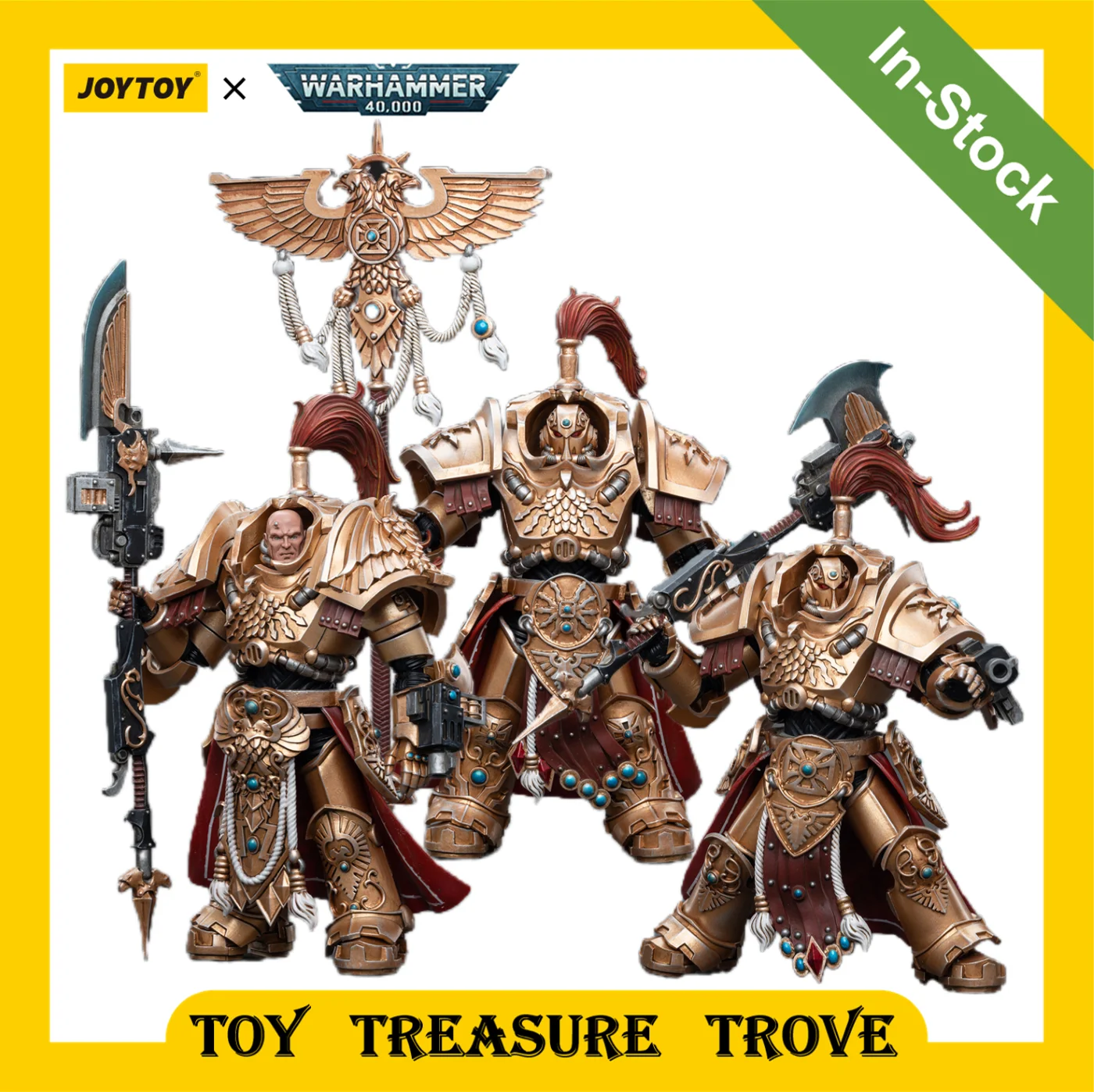 S Adeptus Custodes Allarus Custodian Osyr Archimaxes Terminator Armour Anime Military Model