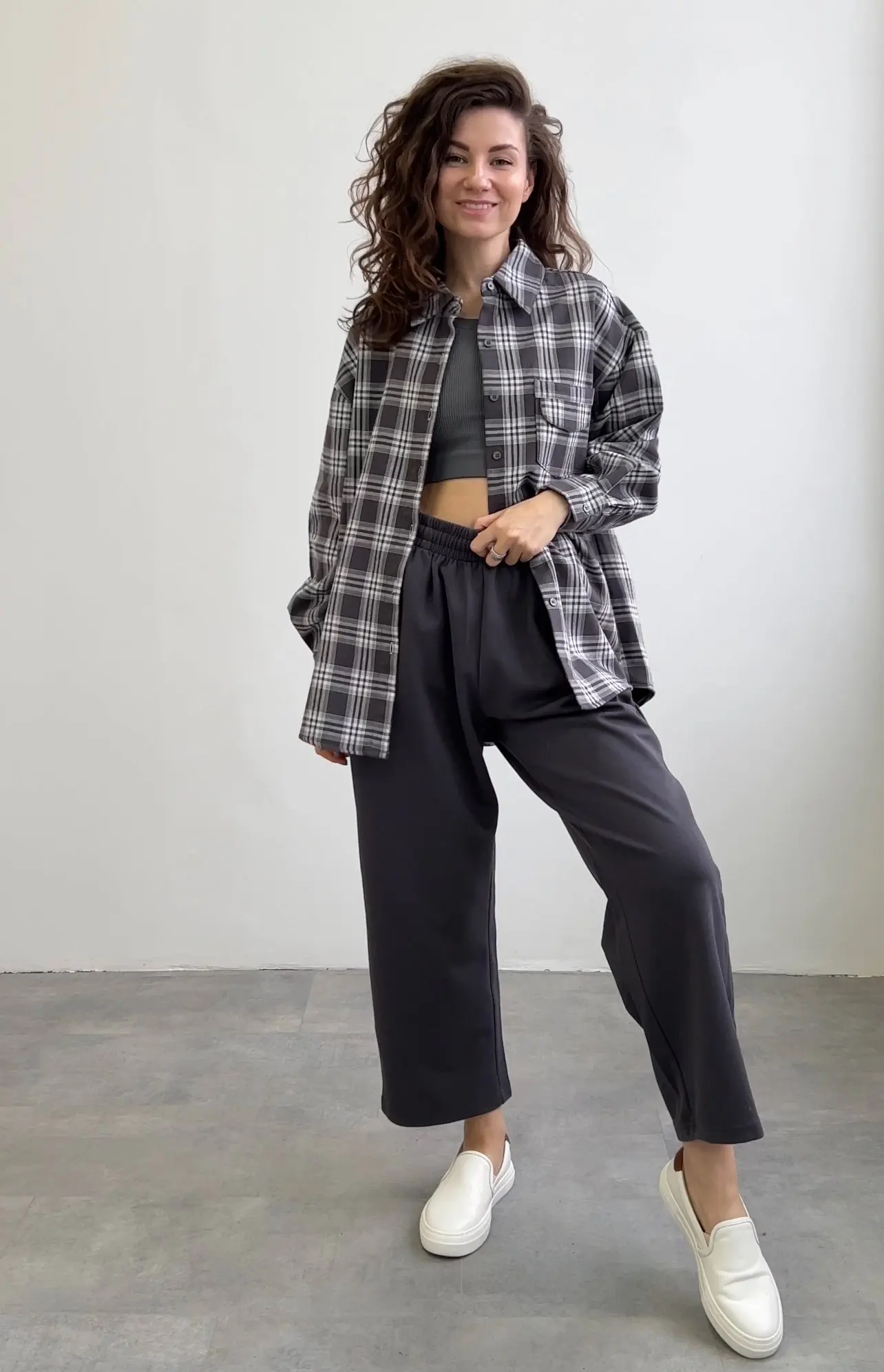 

Рубашка с наполнителем в стиле ретро, французская утепленная блузка в клетку, новый кардиган с лацканами, верхняя одежда, осень-зима