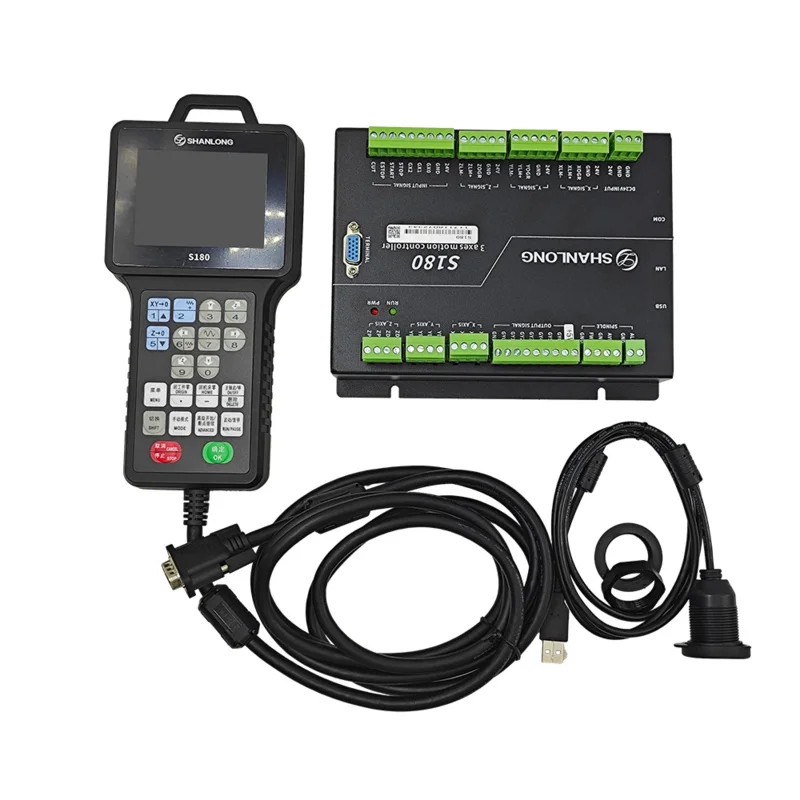 S180 Трехосевой гравировальный станок DSP Автономная ручная система управления