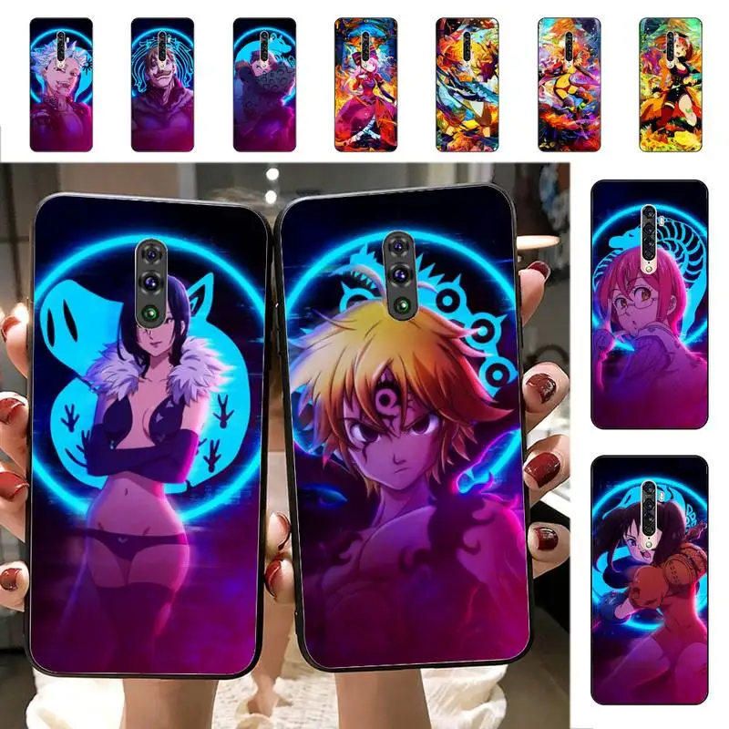 

YNDFCNB anime seven deadly sins Phone Case for Vivo Y91C Y11 17 19 17 67 81 Oppo A9 2020 Realme c3