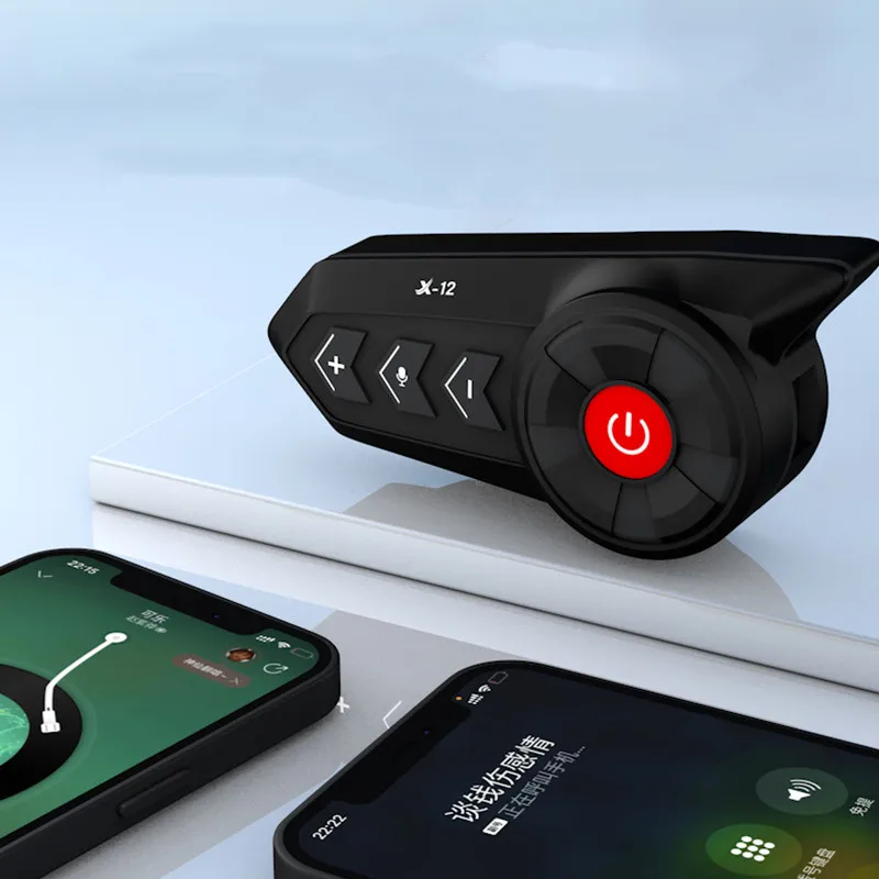 

Bluetooth-гарнитура для мотоциклетного шлема, 5,0 мА · ч
