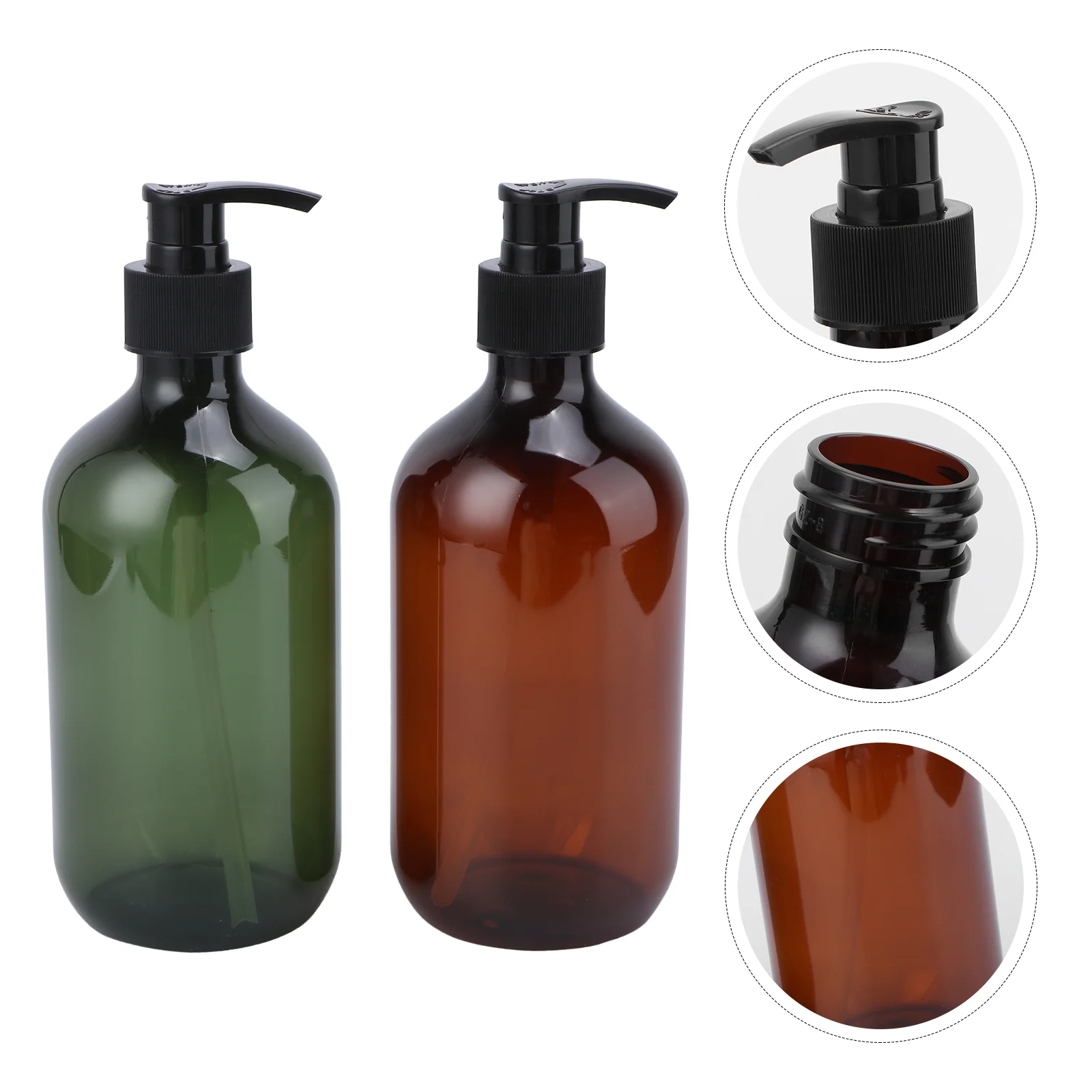 

2Pcs Lotion Bottle with Pumps Empty Multifunctional Container Lotion Bottle for Lotion Shower Shampoo