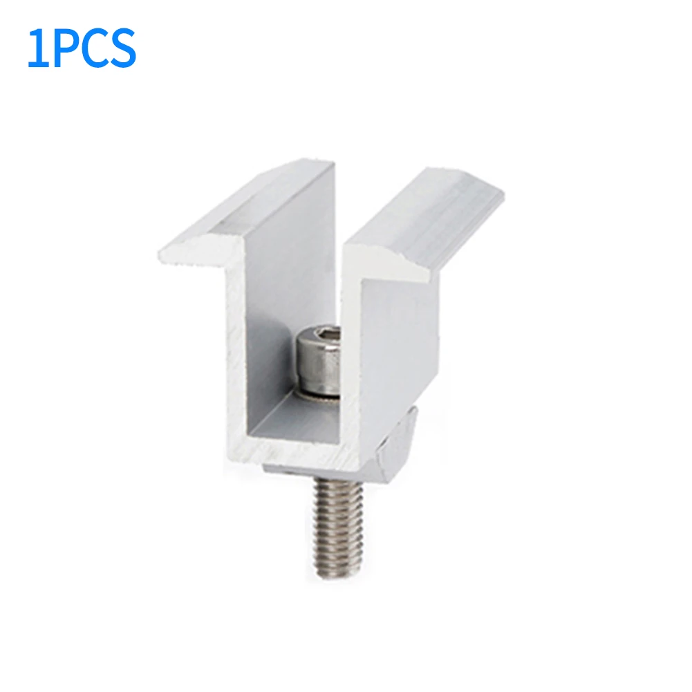 

1/4Pcs Non-adjustable Solar Panel Bracket Clamps Medium Voltage Solar PV Mounts Cost Have Strong Toughness And High Corrosion