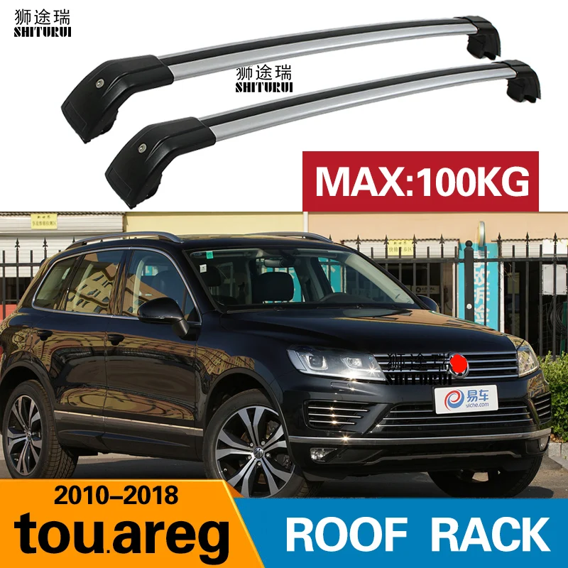 

Багажник на крышу для автомобилей Volkswagen Touareg 5-dr, из алюминиевого сплава 2010-2018, 2 шт.