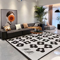 nordic ins simple style living room bedroom end table cashmere carpet home non slip can be water scrubbing floor mat rug
