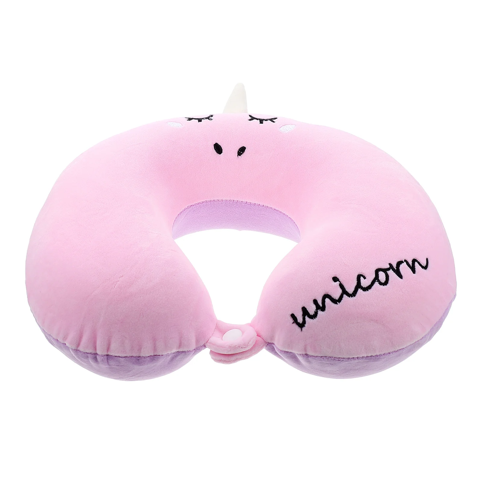 

Cervical Pillow Unicorn U-shaped Airplane Neck Sleep Office Sleeping Cushion Travel For home Cushions