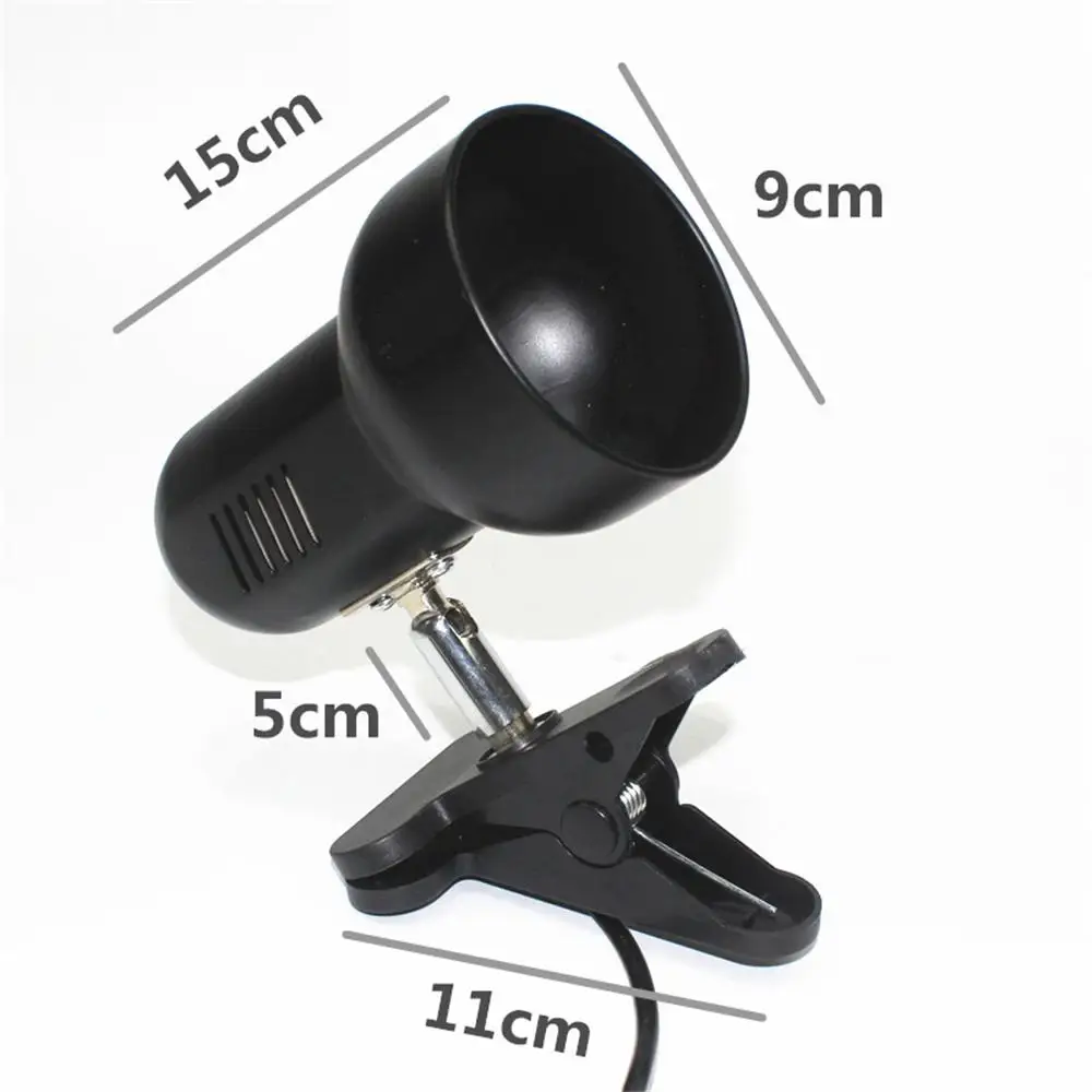 

1~10PCS Desk Lamp E27 Screw Portable Flexibility Mini Clip-on Led Reading Light Book Light Mini Clip Style Study Table Lamp