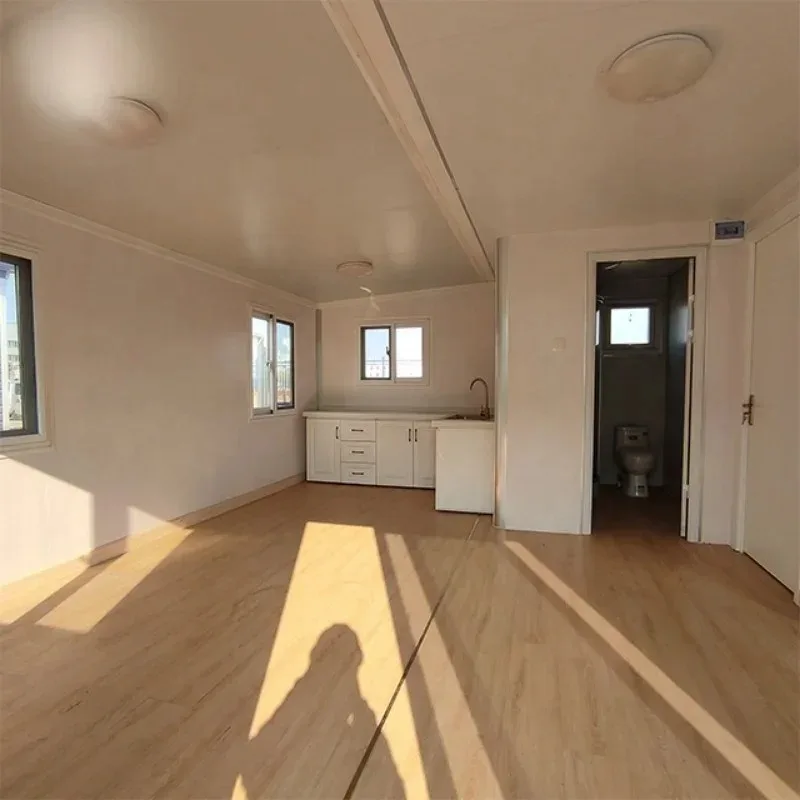 Tiny Homes для продажи Сборный мобильный расширяемый сборный контейнерный домик