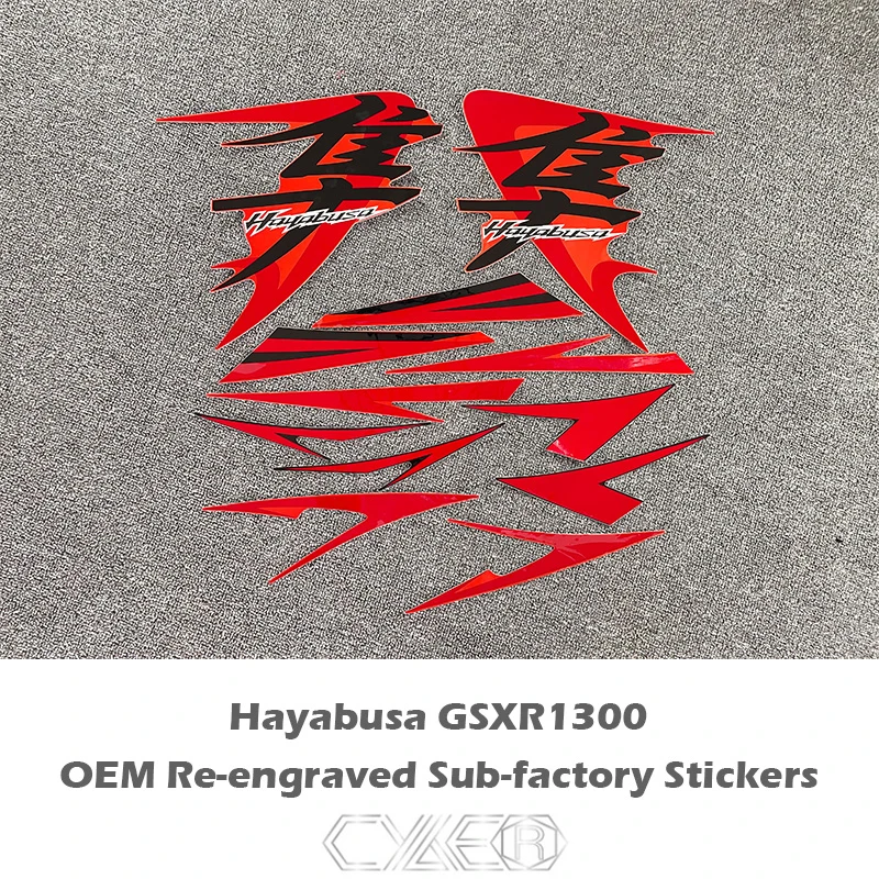 

Kit For SUZUKI Hayabusa GSXR1300 1300R 2008-2022 New Stickers Motorcycle Whole Car Fairing Sticker Decals GSX-R 1300