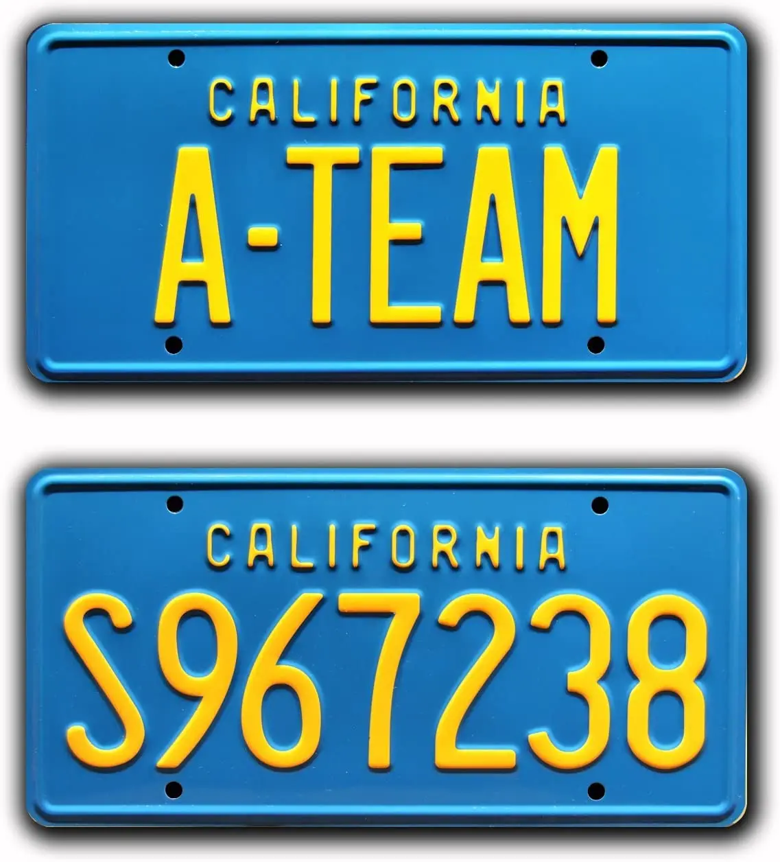 

Celebrity Machines The A-Team | A-Team + S967238 | Metal License Plates 1