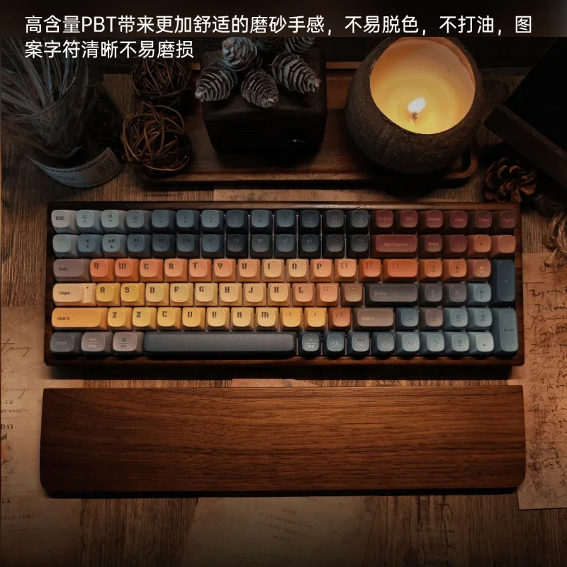 Комплект деревянной механической клавиатуры MR100 изготовленный на заказ