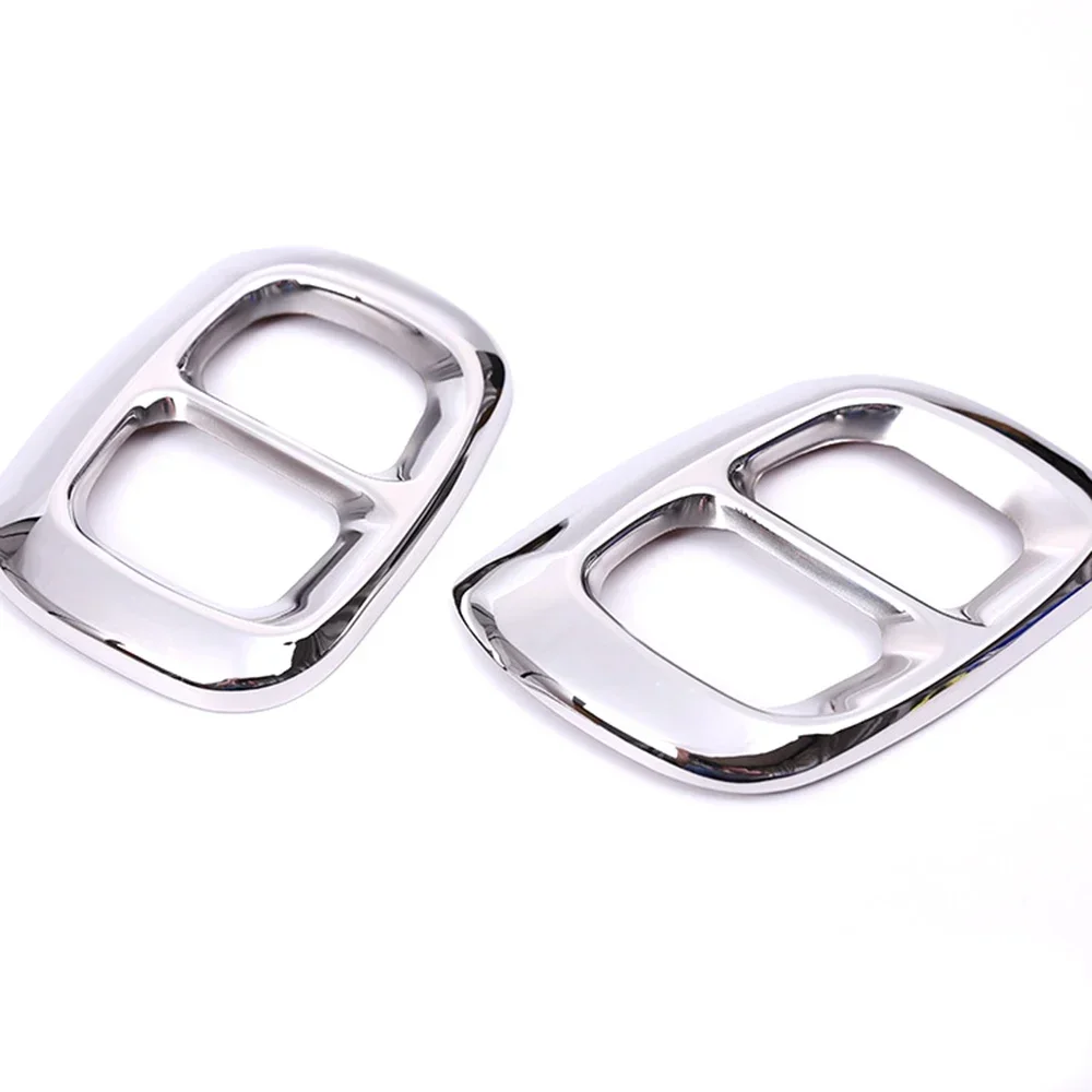 

Автомобильная нержавеющая сталь, хвостовая горловина, глушитель, наконечник, накладки для Mercedes Benz GLA Class X156 2015-2018, автомобильные аксессуары