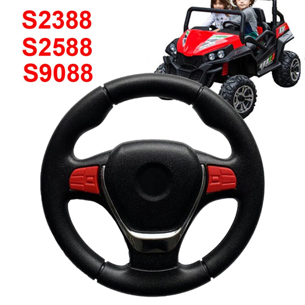 

Hot Sale Brand New Steering Wheel For Electric Car 1pcs 1x Durable For Children's Part Plastic/metal Practical
