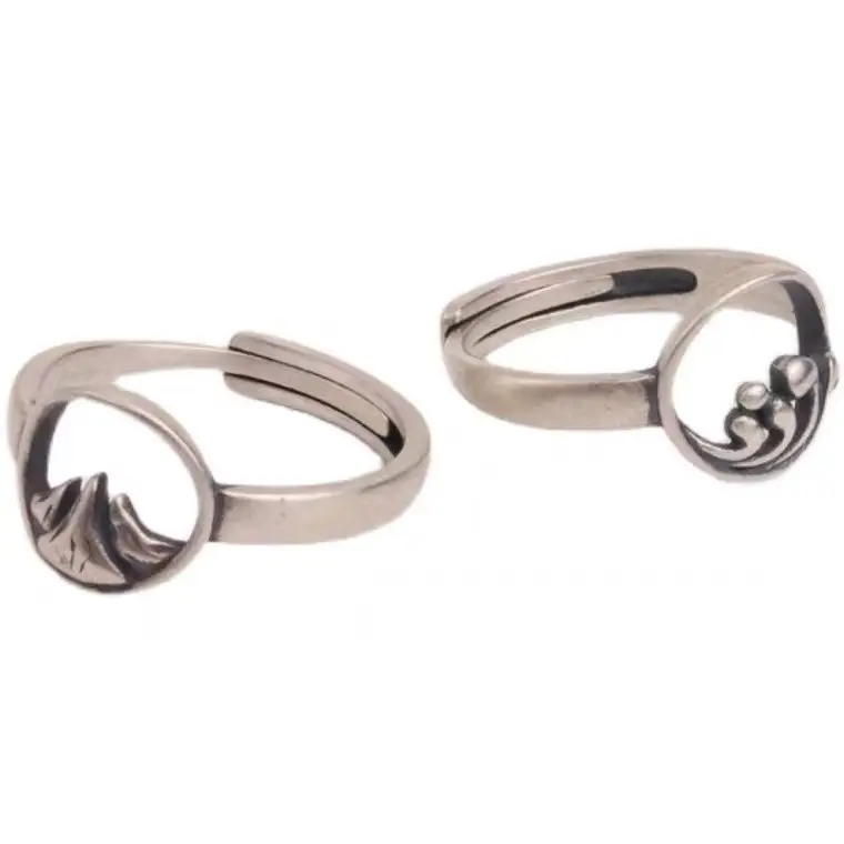 

Кольца, подарочные аксессуары, резные настоящие женские роскошные винтажные дизайнерские регулируемые кольца, амулеты, ювелирные изделия, ...