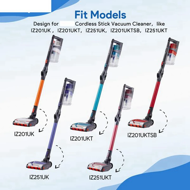 Запасные части HEPA-фильтр совместимый с Shark IC300 IZ251UK IZ201UK аксессуары для