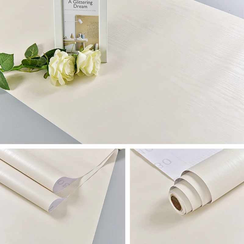 

5m wood grain vinyl wallpaper roll waterproof desktop cabinet door furniture renovation modern furniture decoration stickers