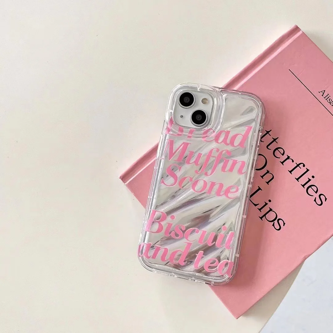 

Korean Ins Advanced Sense Simple letters For Apple 14 Phone Case IPhone13promax New 12/11