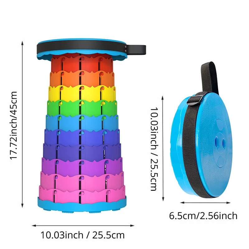 

Уличный Пластиковый телескопический стул и аксессуары, портативный складной стул, уличный стул для кемпинга и дома с регулируемой высотой