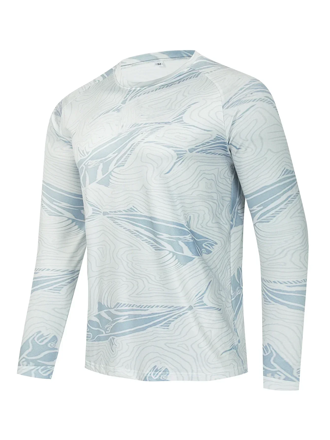 Мужские рубашки для рыбалки с длинным рукавом защита от солнца дышащая одежда