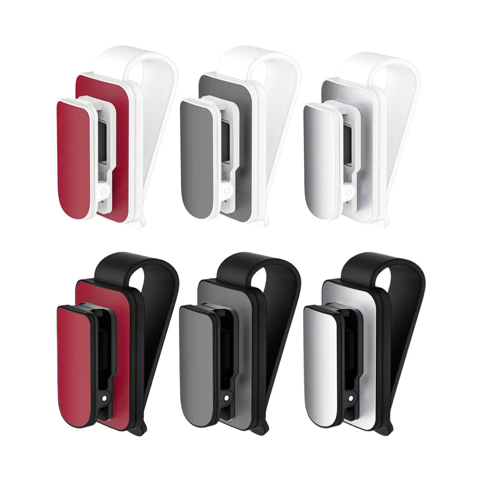 

Sun Visor Sunglasses Clip Organizer Fashion Car Glasses Holder for Auto SUV
