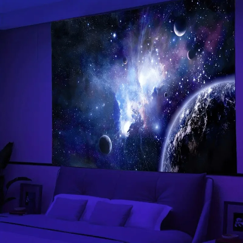 УФ-флуоресцентный гобелен «Ультрафиолетовый молочный путь» Galaxy