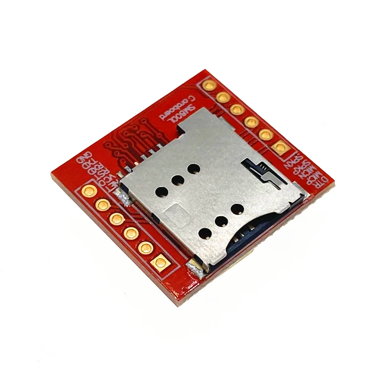 Наименьший SIM800L GPRS GSM модуль карта Micro SIM Core плата четырехдиапазонный TTL